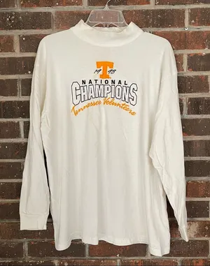 Vintage Tennessee Volunteers 1998 National Champions Mock Neck Top thumbnail 1
