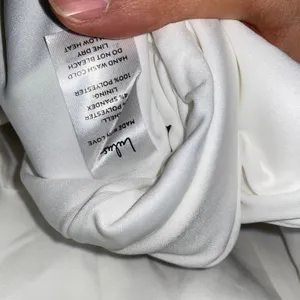 NWT Lulus Your Sweetie White Tie-Strap Column Maxi Dress Women's Size Large thumbnail 9