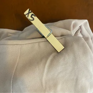 Show me your MuMu The Lauren Tie‎ Maxi Dress in beige chiffon size medium thumbnail 8