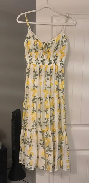 Trixxi Dress lemons  thumbnail 1