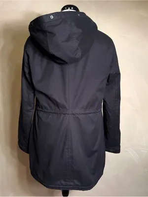 Hollister Womens Pacific Merchants Faux Fur Hooded Parka Jacket Y2K Style|Size:M thumbnail 4