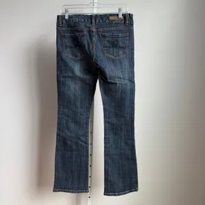 Seven7‎ Cotton Shabby Y2K Distressed Bootcut Jeans 30 Indigo thumbnail 6