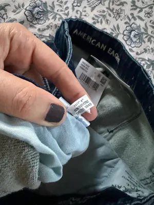 New with tags American Eagle Women’s Dreamy Drape Cozy Baggy Jogger wide leg L thumbnail 4