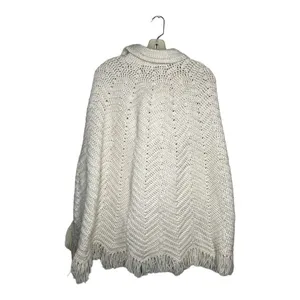 Vintage Hand Crocheted‎ Cape Size undefined thumbnail 6
