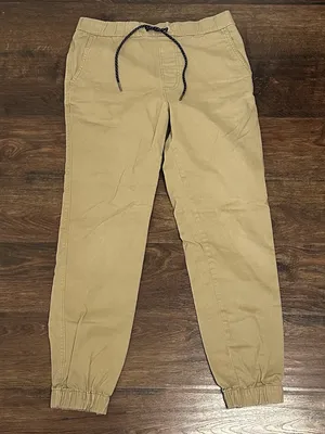 Urban Pipeline Women’s Small Cargo Tan Pants Jeans Drawstring Pockets Workwear ￼ thumbnail 1