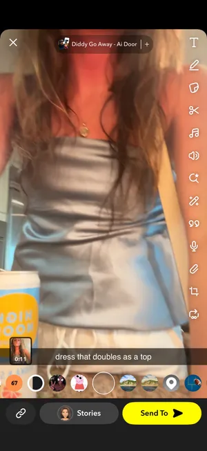 Wildfable Satin Backless Dress thumbnail 3