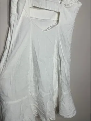 KUT from the Kloth White Sweetheart Sundress brunch garden party festival Sz S thumbnail 5