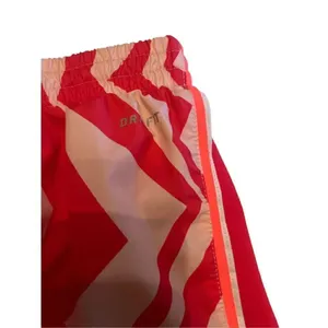 Nike Dri Fit Women’s Athletic Shorts orange/ white/zebra print size M thumbnail 4
