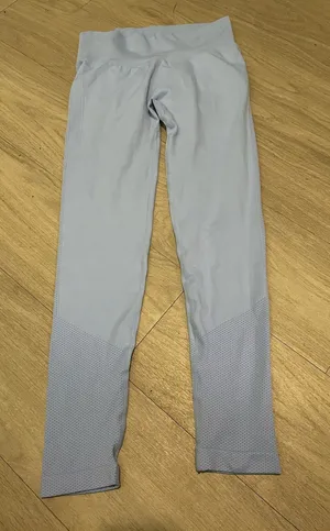 Light Blue Women's High-Waist Active Leggings thumbnail 1
