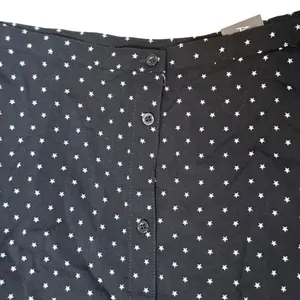 Aeropostale Star High Waisted Button Front‎ Mini Skirt XL Americana Y2K 90s NWT thumbnail 2