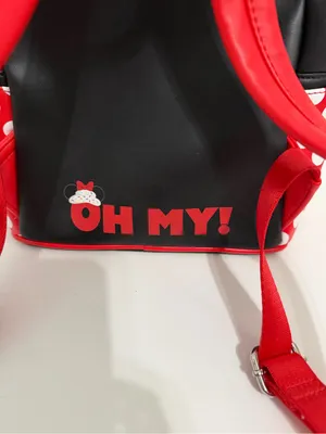 Loungefly Disney Minnie Mouse "Oh My" Cosplay Sweets Sprinkle Cupcake Backpack thumbnail 8
