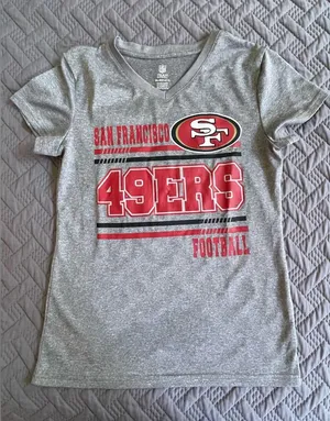 National Football League San Francisco 49ers grey athletic shirt thumbnail 1