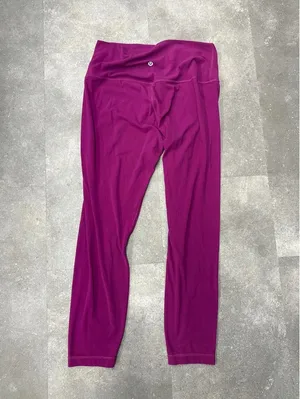 Women’s size 10, Lululemon leggings Purple thumbnail 7