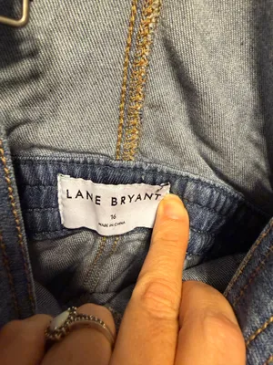 Lane Bryant Overalls Relaxed Short Denim thumbnail 5