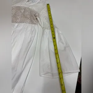 Endless Rose white lace poplin mini dress size S thumbnail 11