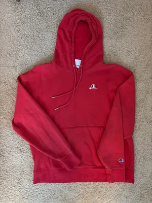Champion Red Oversized Sweatshirt thumbnail 1