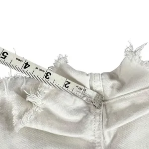 Free People We The Free Jean Shorts 31 Denim Button Fly Distress Cut Offs Beach‎ thumbnail 10