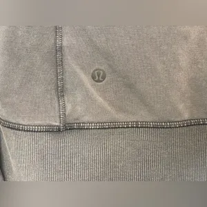 Lululemon Women’s Loop Zip Up Hoodie Acid‎ Rubber Dye Black Size L thumbnail 7