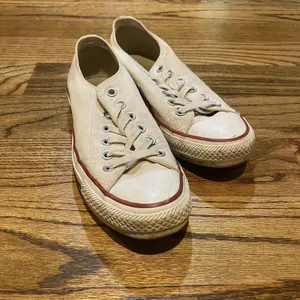Converse All Star White Canvas Low Lace-Up‎ Unisex Sz M5/W7 thumbnail 10