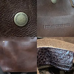 PLG PORTLAND Leather Goods “Almost Perfect” Mini Crossbody Tote Bag thumbnail 12