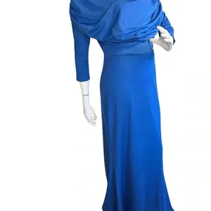 Unbranded Beautiful Royal Blue formal gown Mermaid Dress Size Larger. K-10 thumbnail 6