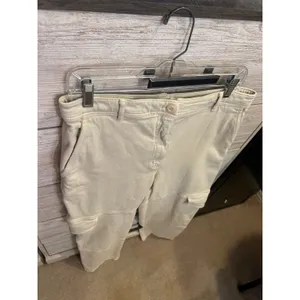 Aritzia Wilfred Free Maeve Tan Cargo Pants Baggy Relaxed Ankle Length 12 thumbnail 6
