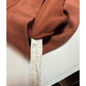 Fabletics Quarter Zip Sweatshirt Women Rust Orange‎ Cropped Long Sleeve Pullover thumbnail 6