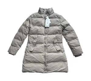 WenVen‎ NWT Puffer Coat Winter Jacket Womens Small Taupe No Hood Ski Outdoor thumbnail 1