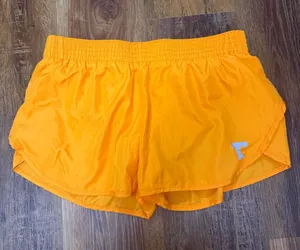 Women’s Orange Athletic Shorts Size L thumbnail 1