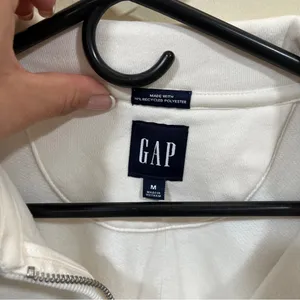 NWT GAP GapFit Oversized Quarter-Zip Hoodie size M thumbnail 4