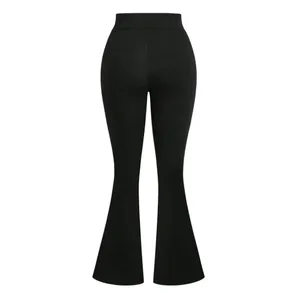 Spider Print Long Flare Skinny Leggings in Black, Size S​​​ thumbnail 2