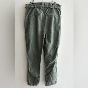 Express Vintage Ankle Extreme High Rise Pants, Army Green, Size 12R thumbnail 16