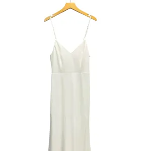 Lulus Feeling of Forever White Sleeveless Mermaid Maxi Dress size M thumbnail 6