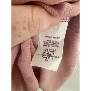 Sadie & Sage Light Pink Mauve Going Out Sleeveless Tank Top Blouse Size Medium thumbnail 6
