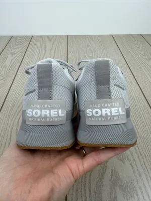 Sorel Women's Out N About III Waterproof Low-Top Sneaker US8 Moonstone Dove $110 thumbnail 6
