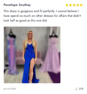 Hot Pink Satin Mermaid Prom Dress thumbnail 4