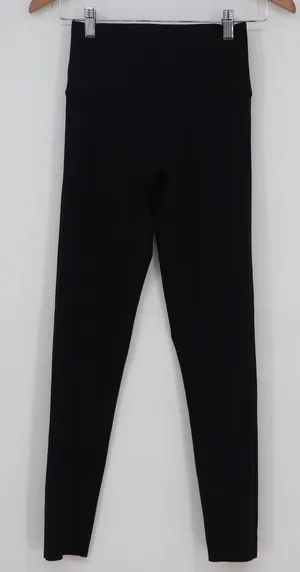 Aerie Chill Play Move Black High Waisted Athletic Leggings Womens Medium M thumbnail 1