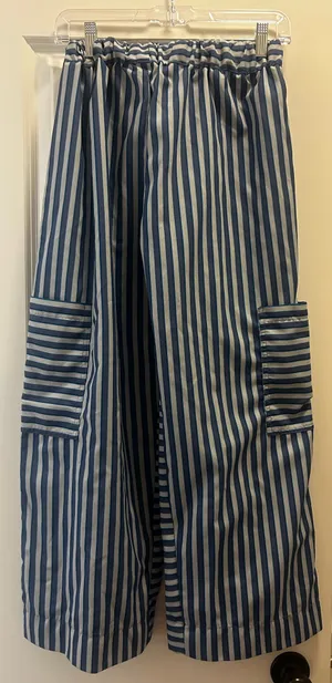 Lentta Women's Striped Wide Leg Pants thumbnail 3