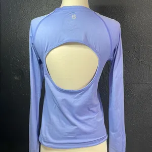 BuffBunny Blue‎ Fitted Raglan Long Sleeve Tee thumbnail 2