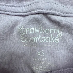 Strawberry Shortcake‎ Lavender Graphic Tee I Love You Berry Much Purple XS thumbnail 2
