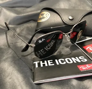 Ray Ban Hexagonal Black Sunglasses RB3548 thumbnail 6