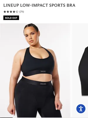 SAVAGE X FENTY Lineup Low-Impact Sports Bra thumbnail 2