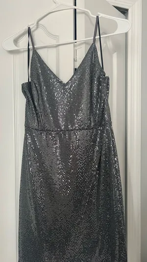 GUESS Women's Sequin Mini Dress - Size L thumbnail 1