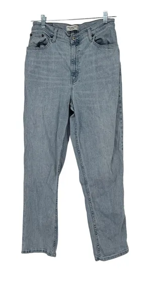 Abercrombie Curve Love 90s Straight Ultra High Rise Jeans Blue Size 29 8R‎ thumbnail 1
