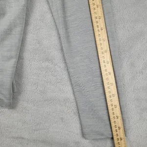 American Giant Women's Top L Large Base Layer Merino Wool Blend Gray Long Sleeve thumbnail 7