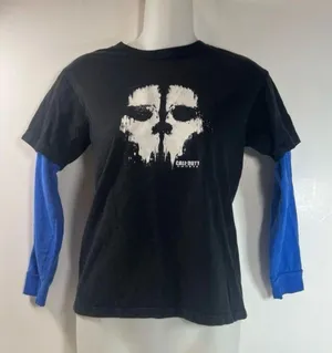 Grunge Tee Black thumbnail 1