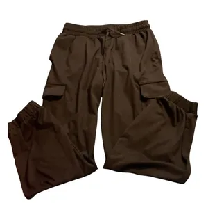 Yogalicious Lux Aviator Jogger Pants Cargo Pockets Brown Size Largem thumbnail 1