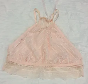 Aerie Pink Lace Bralette thumbnail 1