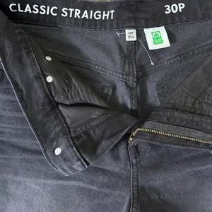J.‎ Crew Midi Rise Classic Straight Jean Women's 30P Black Stretch Denim thumbnail 6