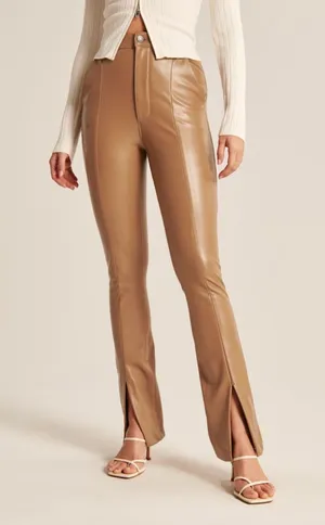 Abercrombie Leather Pants Size 24 thumbnail 1